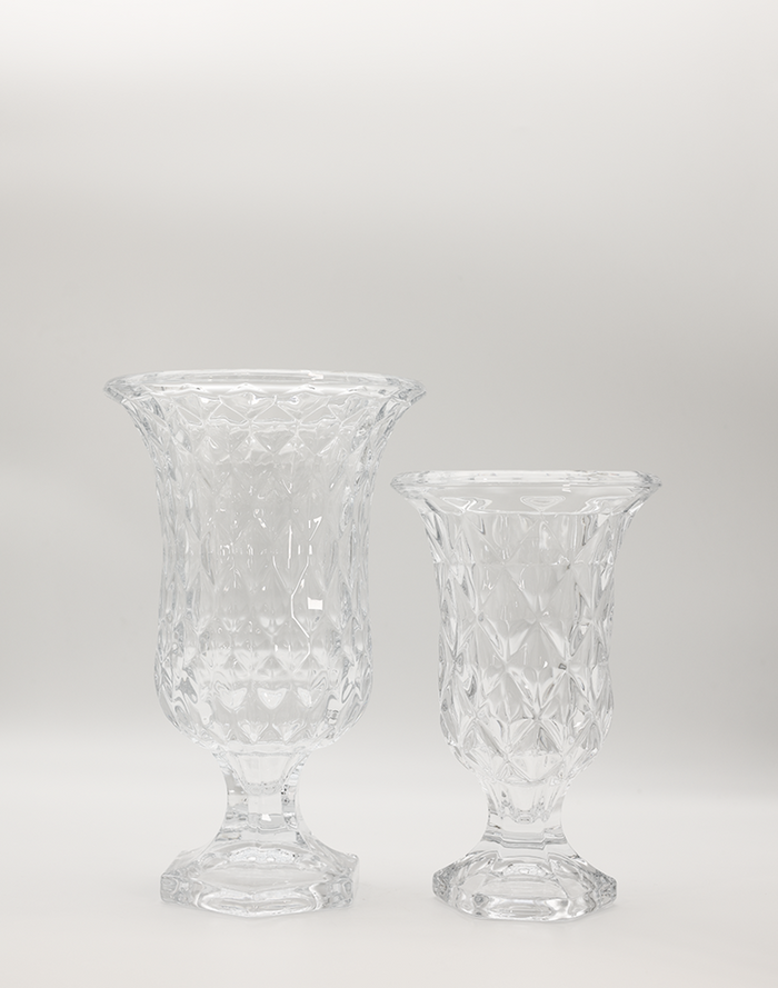 Etch Crystal Vase