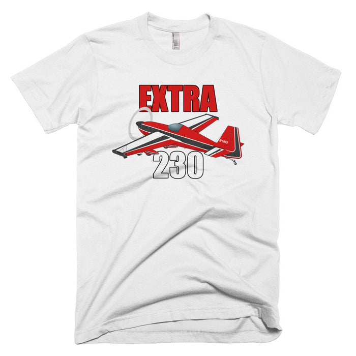 Extra 230 (Red) Airplane T-shirt- Personalized with N#