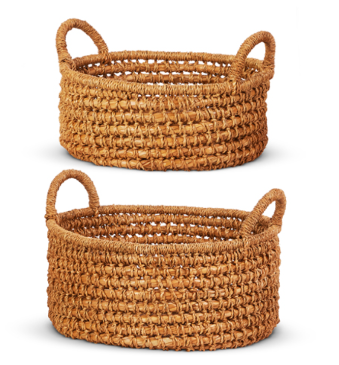 Eyelet Woven Baskets