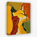 Feline String Line canvas wall art