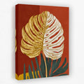 Fern Fossil Impression canvas wall art