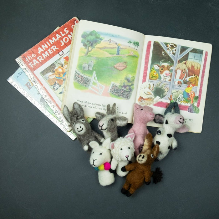 Finger Puppets - Barnyard Buddies - Coming Soon - Ed's Plant Shop