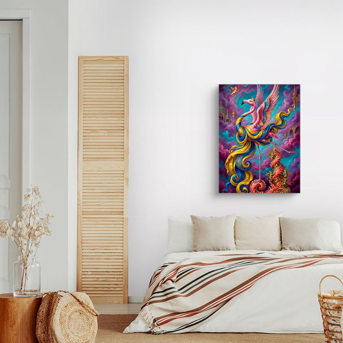 Flamingo Cloud Kingdom - Luxury Wall Art