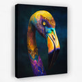 Flamingo Cosmic Plumage - Luxury Wall Art
