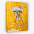 Floating Gold - Beach House Canvas Wall Art