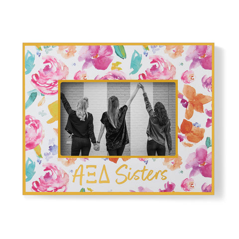 Floral Frame- Alpha Xi Delta