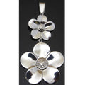 Flower Pendant Sterling Silver