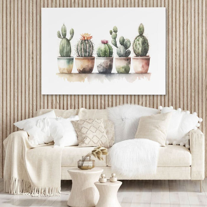 Flowering Cacti - Botanical Art