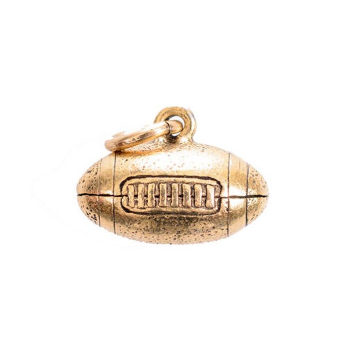 Football Gold Character Charm