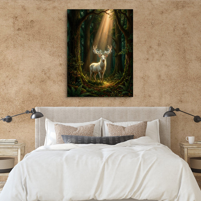 Forest Light — forest light sq clay paper bedroom 1port flush print
