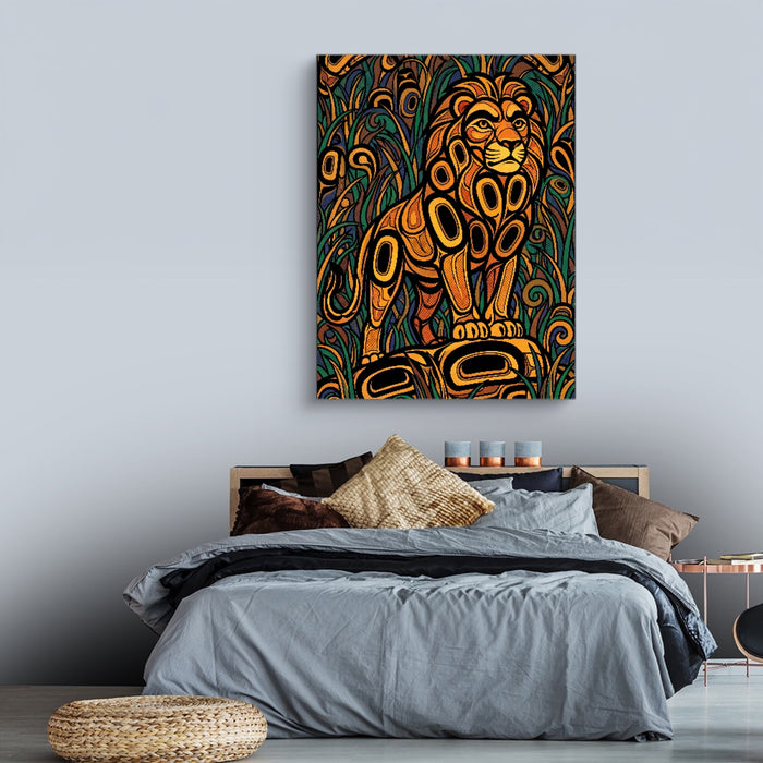 Formline Lion — formline lion sq land comfortable bedroom 1port flush print