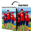 Custom Paint By Numbers Personalized Photo 16X20In - 40X50Cm