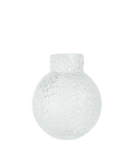 Frosted Ice Orb Vase