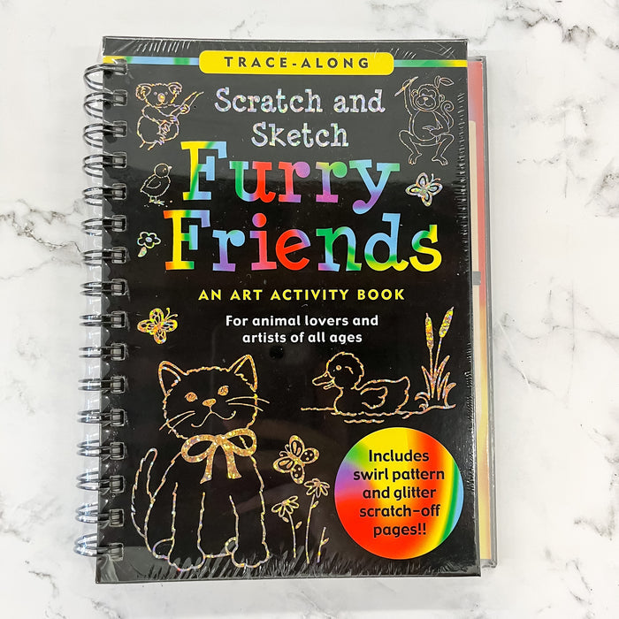 Furry Friends Scratch and Sketch - Lyla's: Clothing & Gifts - Online and Rockwall Texas Boutique