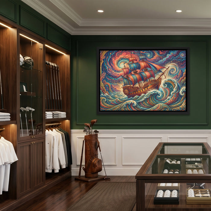 Galleon Swirling Seas — Galleon Swirling Seas Clubhouse Golf Land 92