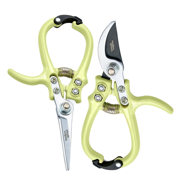 Shears+Pruners 2pk - Chartreuse