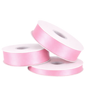 Geranium Pink Double Faced Satin Ribbon - 100 Yards 0.5"
