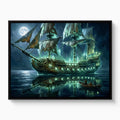 Ghost Vessel Ethereal — ghost vessel ethereal white studio framed black