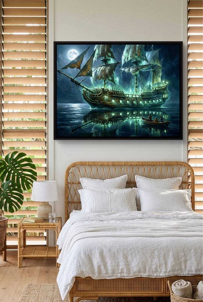 Ghost Vessel Ethereal — ghost vessel ethereal p bedroom with window blinds 1land framed black