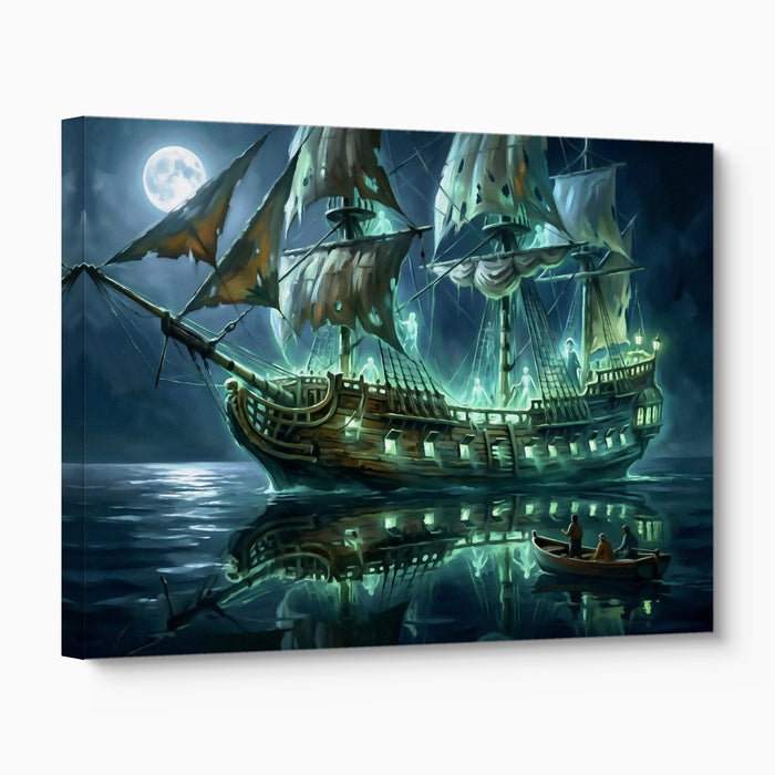 Ghost Vessel Ethereal — ghost vessel ethereal angled flush print