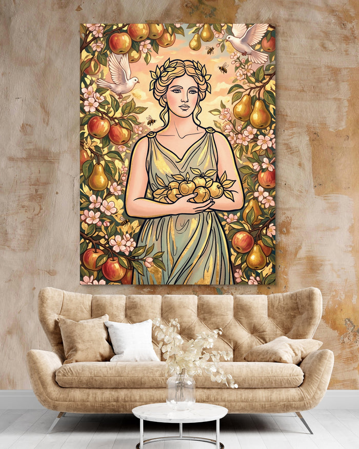 Goddess Golden Harvest — goddess golden harvest psd clay beige nice couch 1port flush print