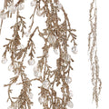 Gold Glittered Iced Garland