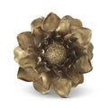Gold Resin Wall Hanging Flower