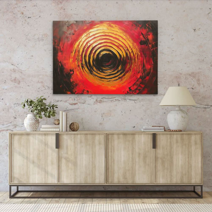 Gold Target - Man Cave Art