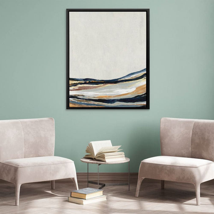 Golden Hills - Large Minimalist Canvas Print