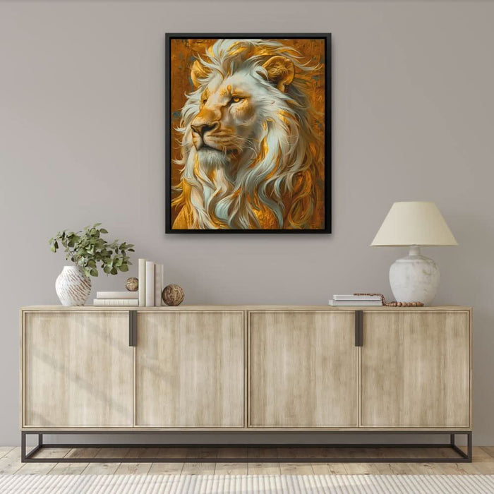 Golden Mane - Animals Art for Bedroom
