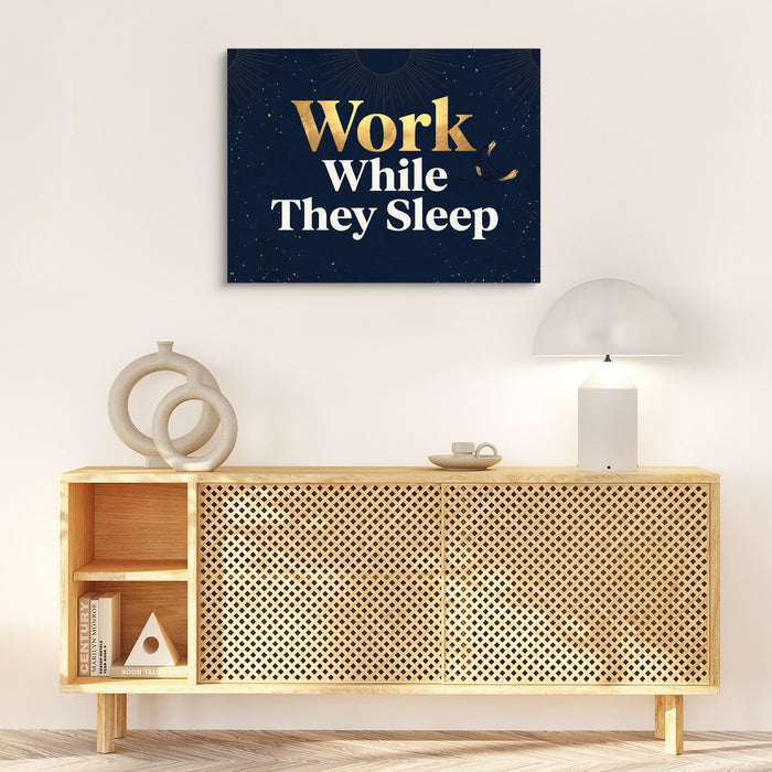 Golden Night Work — golden night work sq hallway desk light lux 1land flush print