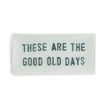 Good Old Days Small Rectangle Decoupage Plate 8.5" x 4"