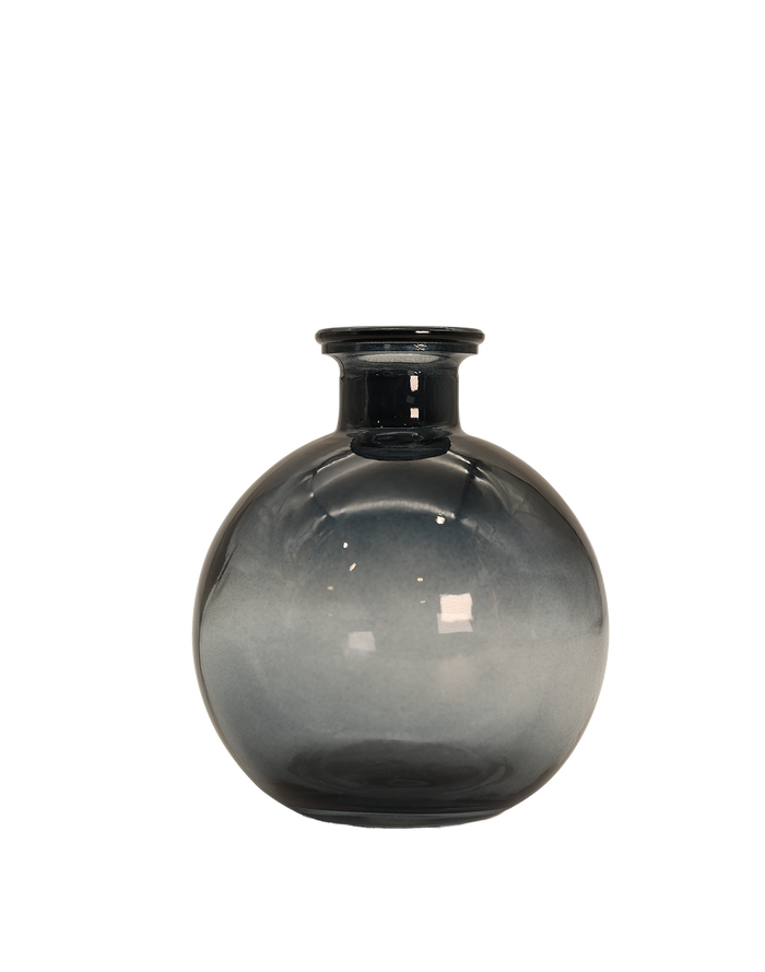 Graphite Bubble Bud Vase