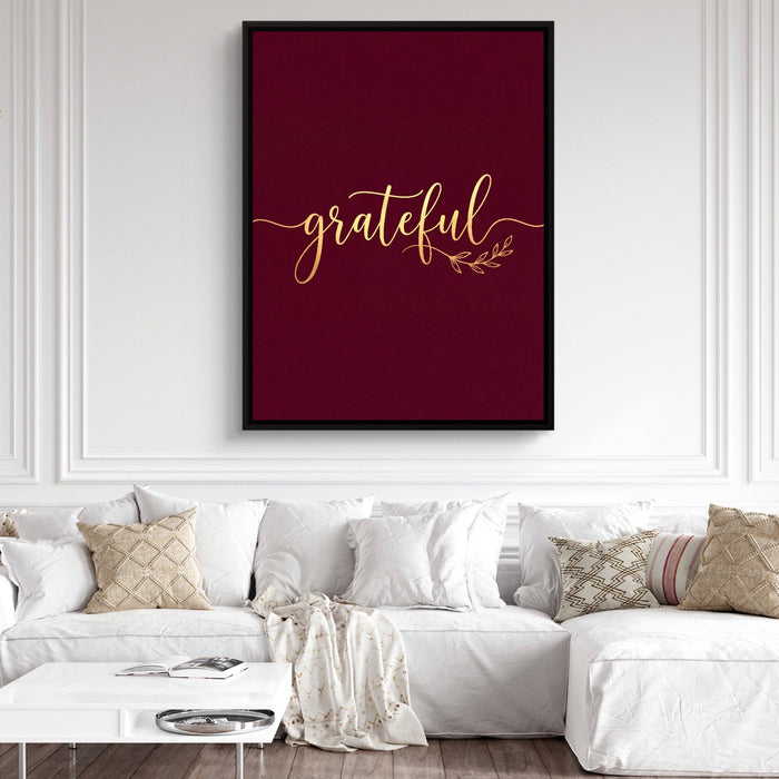 Grateful - Luxury Wall Art