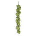 Green Magnolia Leaf Myrtle & Twig Garland 72 Inch