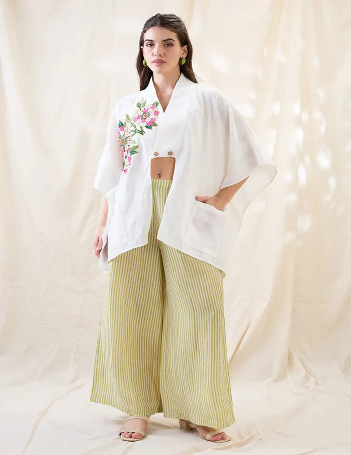 Gulzaar appliqued co-ord set