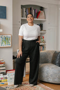 Halle Microscuba Pants Acorn Home + Apparel