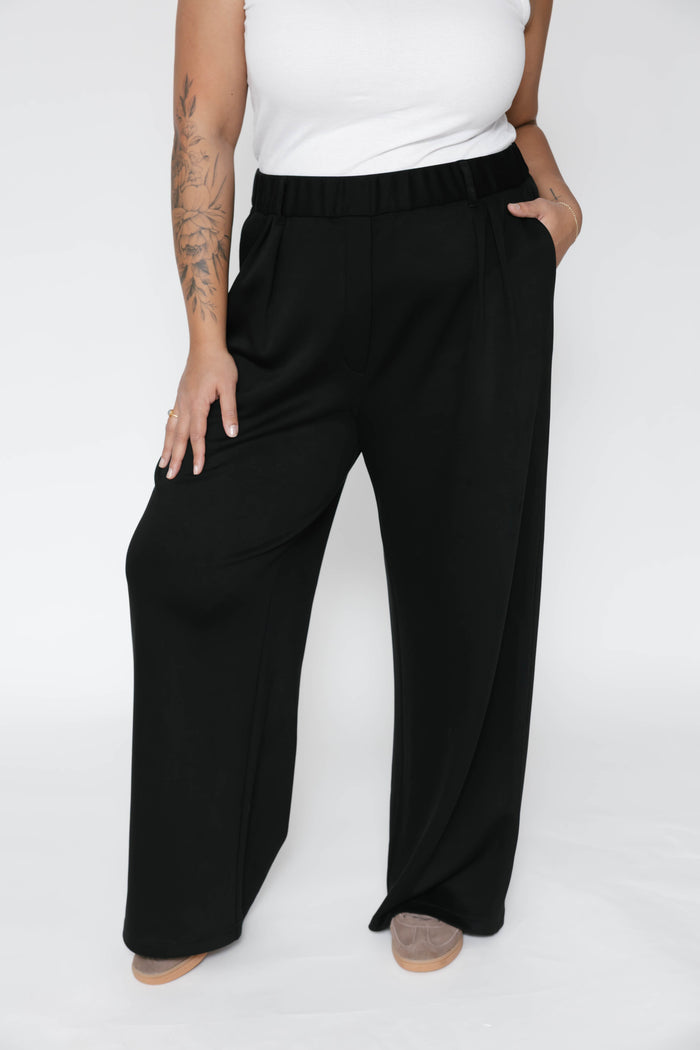 Halle Microscuba Pants Acorn Home + Apparel