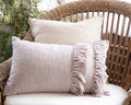 Hand Woven Haley Pillow Gray