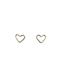 Heart Stud Earrings