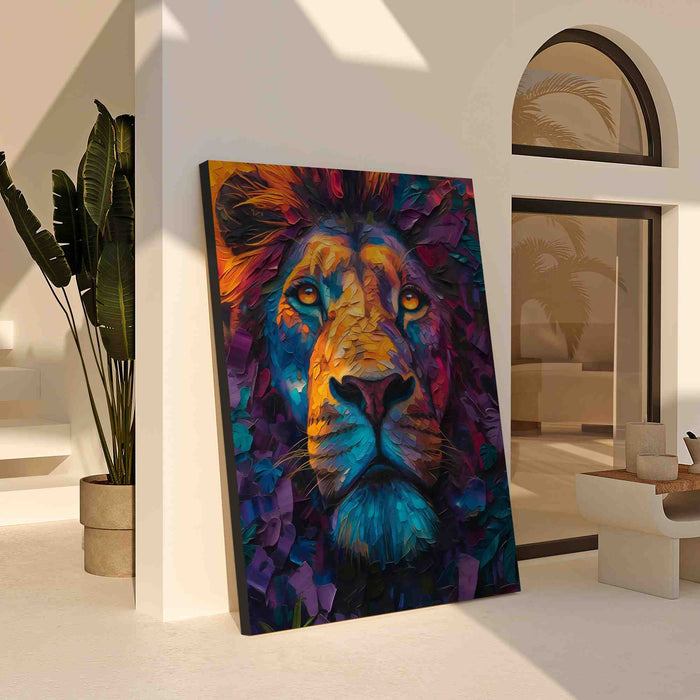 Heavenly Lion - Luxury Wall Art