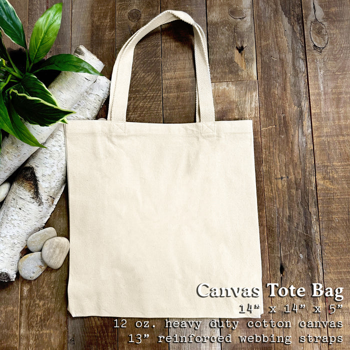 Hiking Pack - Canvas Tote Bag