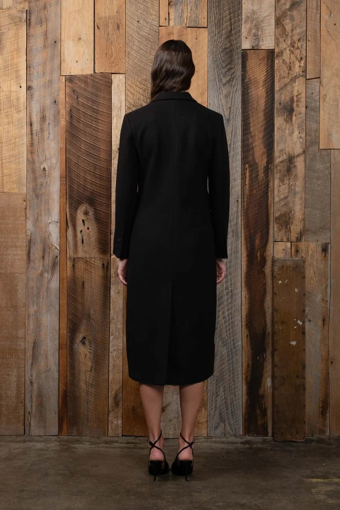 Hollie Double Breasted Longline Coat