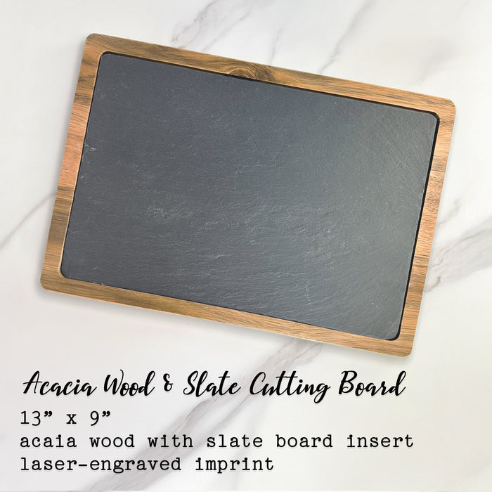 Home City & State - Custom Slate Serving Board