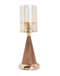 Honeywood Prism Glass Candle Holder -L