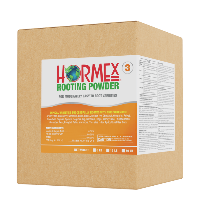 Hormex Rooting Powder 3 – 0.30% IBA Cloning Hormone for Home & Garden Cuttings - Ed's Plant Shop