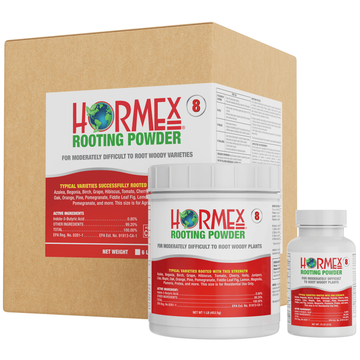 Hormex Rooting Powder #8 (0.80% IBA) container