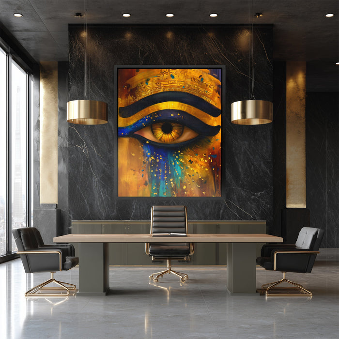 Horus Eternal Glow - Luxury Wall Art