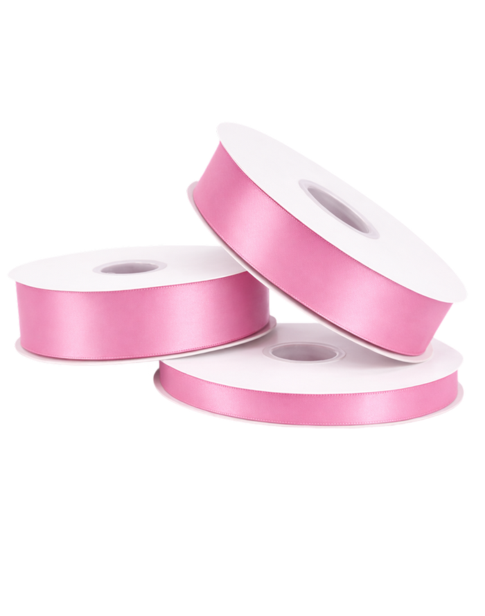 Hotpink Double Faced Satin Ribbon - 100 Yards 0.5"