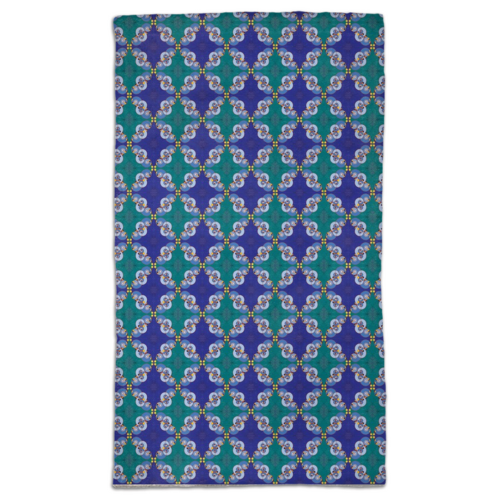Ibu Agana Pathways Hand Towel | Afrocentric Bath Decor